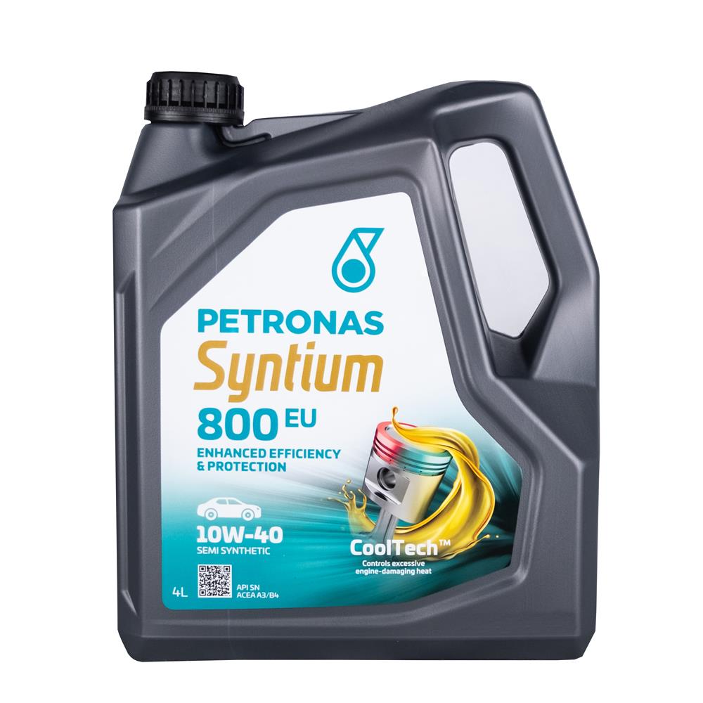 (5'li Koli) 4 LT Petronas Syntium 800 EU 10W/40 SN Yarı Sentetik Motor Yağı