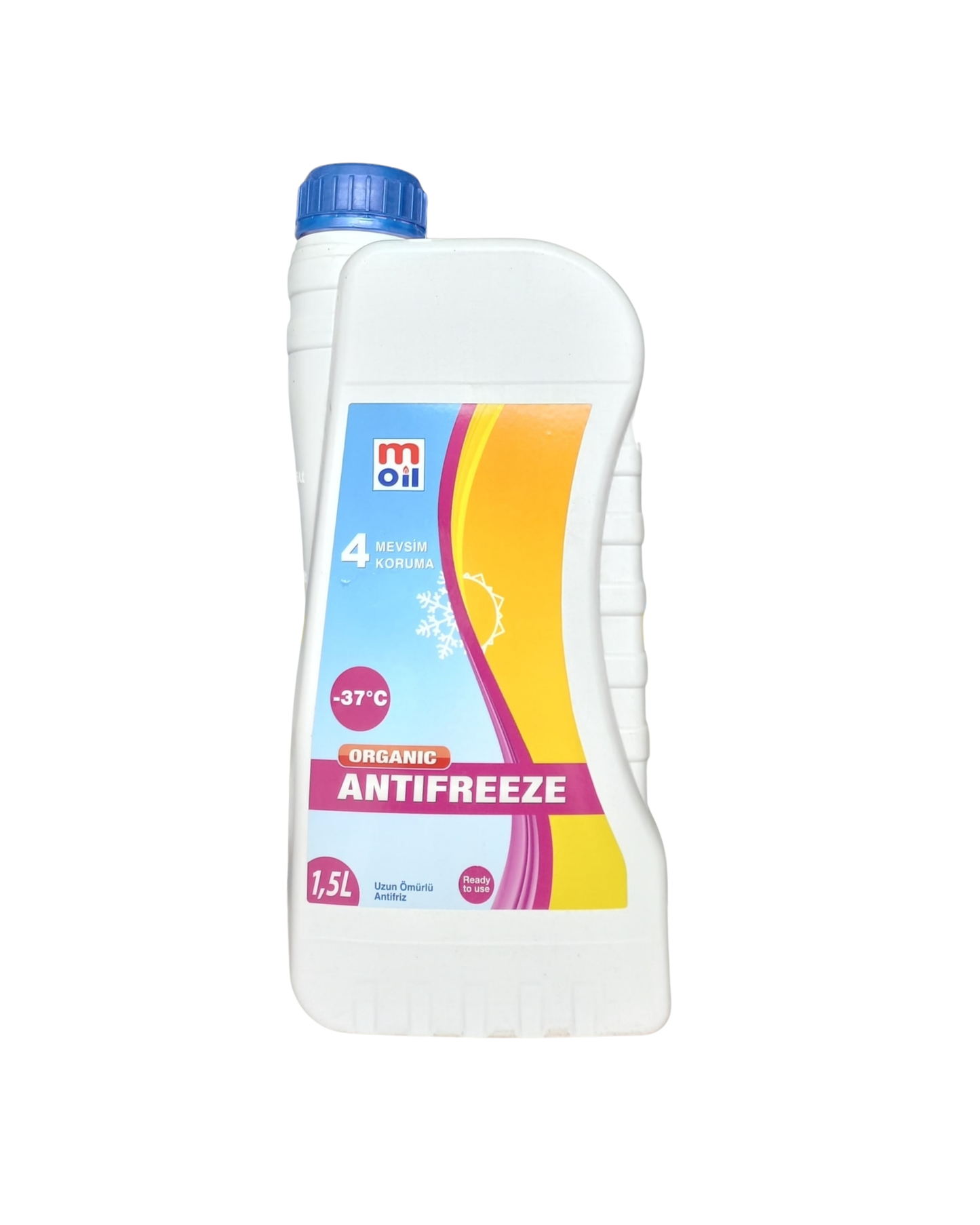 (8'li Koli) Moil 1.5 LT RTU -37° Hazır Kırmızı Organik Antifriz